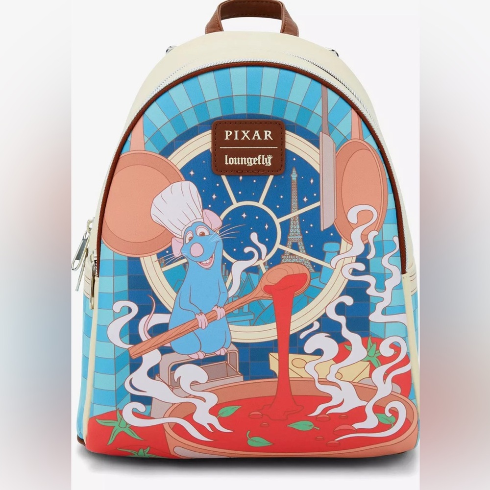 Loungefly Pixar Ratatouille Chef Scene Backpack